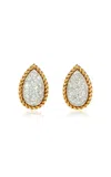 Kentshire Van Cleef & Arpels 18k Yellow Gold; Platinum And Diamond Earrings In Gold