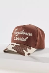 Kenz Kustomz Animal Brim Trucker Hat In Brown