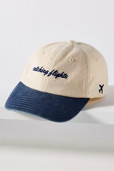 Kenz Kustomz Catching Flights Baseball Cap In Blue