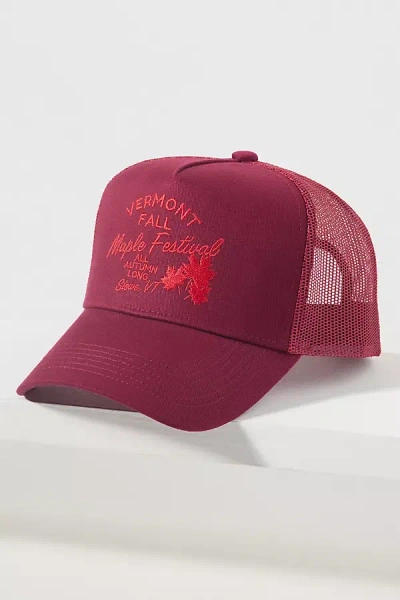 Kenz Kustomz Fall Trucker Hat In Brown