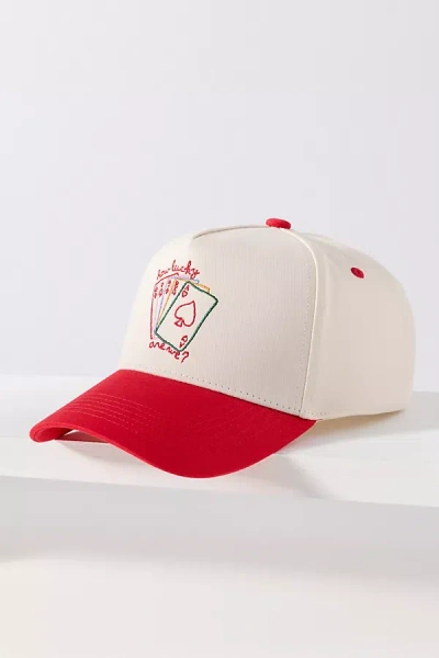Kenz Kustomz Feeling Lucky Trucker Hat In Multi