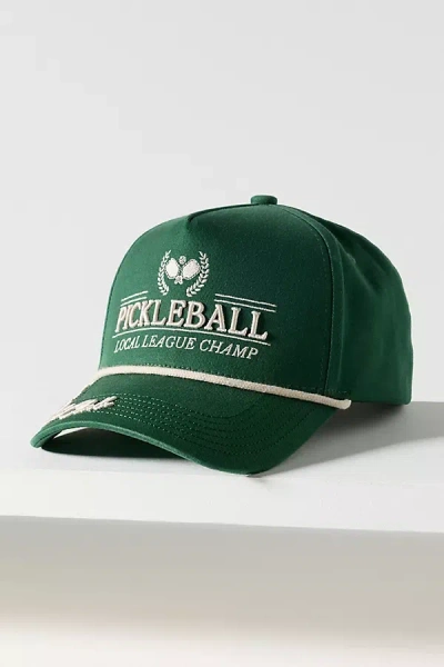 Kenz Kustomz Pickleball Local League Trucker Hat In Green