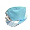 Kenze Panne Women's Nylon Crossbody Bags In Blue In Blue