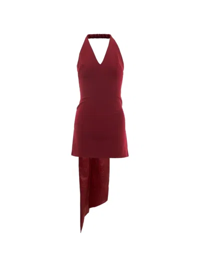 Kenzie Klambie Halterneck Tie-fastening Dress In Multi