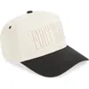 Kenzkustomz Football Canvas Snapback Baseball Cap In Brown