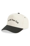 Kenzkustomz Go Ask Your Dad Trucker Hat In Brown