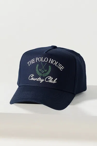 Kenzkustomz Sporty Prep Trucker Hat In Blue