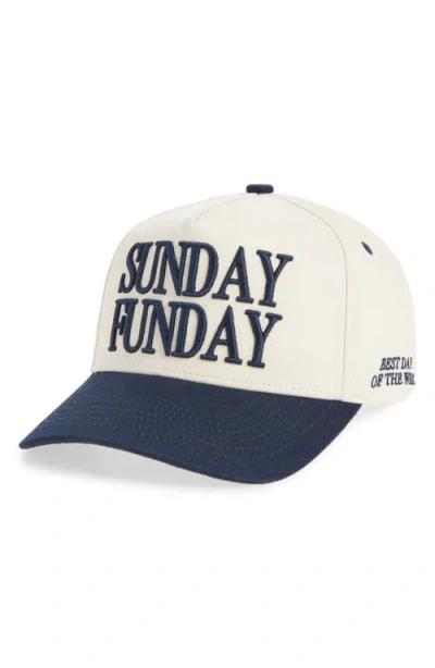 Kenzkustomz Sunday Funday Trucker Hat In Brown
