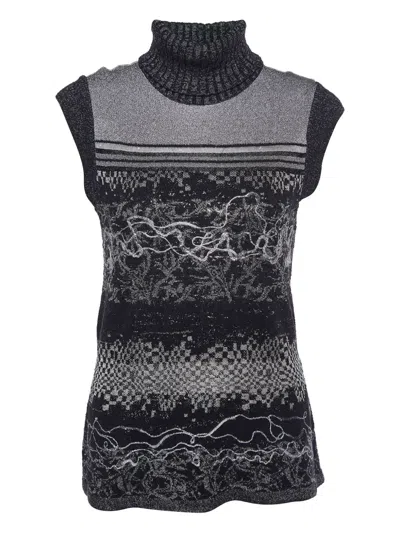 Pre-owned Kenzo 2023 Turtleneck Knitted Sweater In Black