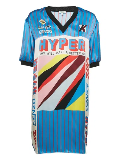 Pre-owned Kenzo 2024 Hyper Dress