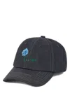 Kenzo 6-panel Adjustable Cap With Embroidered Design In Blu