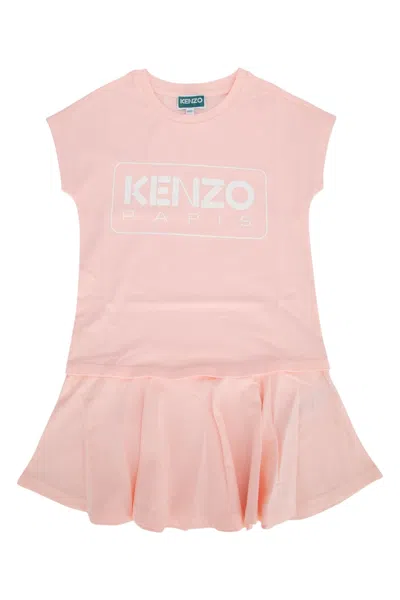 Kenzo Kids' Abito In Pink