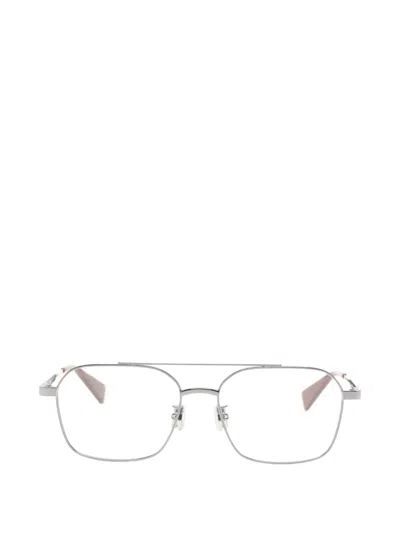 Kenzo Aka Pilot-frame Glasses In Silver