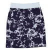 Kenzo All-over Flower Camo Skirt In Blue