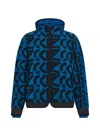 Kenzo Abstract-print Zip-up Hooded Jacket