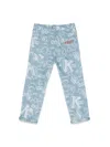 KENZO ALLOVER PRINT JEANS