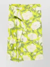 Kenzo Asymmetric Floral Wrap Skirt