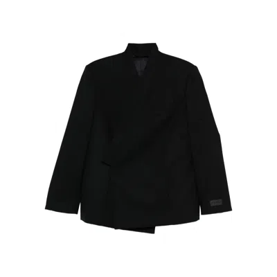 KENZO ASYMMETRIC WRAP JACKET