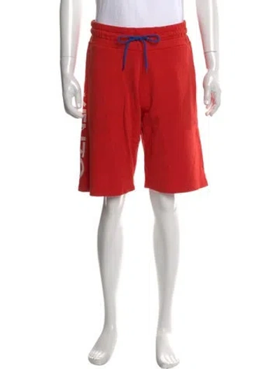 Pre-owned Kenzo Athletic Shorts In Orange