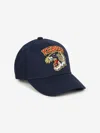 Kenzo Logo Hat In Blue