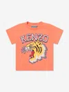 KENZO BABY TIGER LOGO T-SHIRT