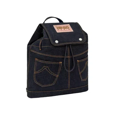 Pre-owned Kenzo Backpack 'navy' | Blue | Men's Size Onesize