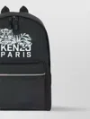 Kenzo Backpack With Adjustable Straps And Top Handle In Black