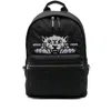 Kenzo Top Handle Backpack With Front Zip Pocket In Multicolor