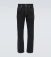 Kenzo Bara Mid-rise Straight Jeans In Blau