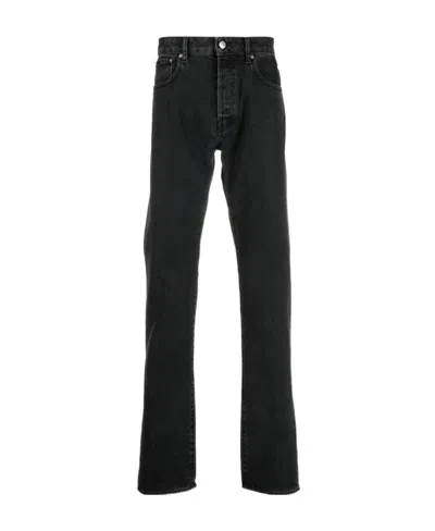 Kenzo Bara Slim-cut Jeans In Black