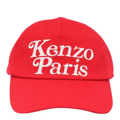 Kenzo Baseball Hat With Logo In Red