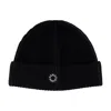 Kenzo Ribbed Beanie Hat With Folded Cuff In Black