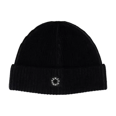 Kenzo Beanie In Black