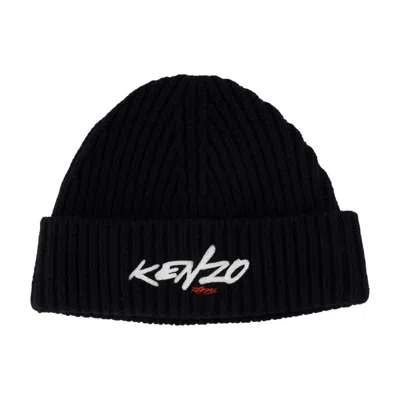 Kenzo Beanie In Black