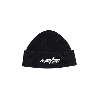 Pre-owned Kenzo Beanie 'black' | Men's Size Onesize