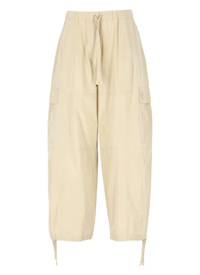 Kenzo Beige Boke 2.0 Pants In Neutrals