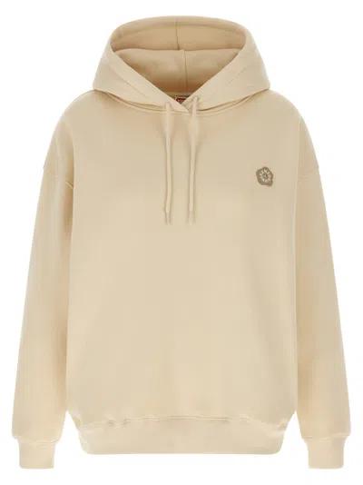 KENZO BEIGE BOKE FLOWER 2.0 HOODIE