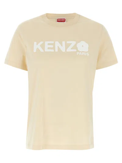 Kenzo Beige Logo T-shirt