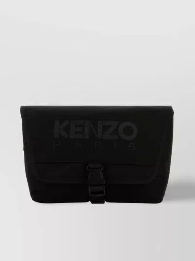 Kenzo Belt Bag Canvas Front Flap