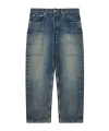 Kenzo Belt-loop Jeans In Gray