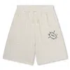 Kenzo Cartoon-print Drawstring Track Shorts In C Wicker