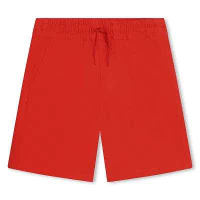 Kenzo Kids' Bermuda Con Logo In Red