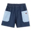 Kenzo Logo-embroidered Jeans In Blue