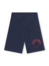 Kenzo Logo-print Track Shorts In Blue