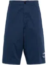 Kenzo Logo-embroidered Bermuda Shorts