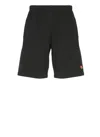 Kenzo Bermuda Shorts With Pop Logo In Black