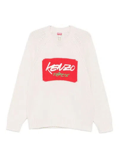 KENZO KENZO BIG LOGO WOOL JUMPER