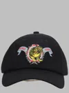 Kenzo Tiger-embroidered Baseball Cap In Black