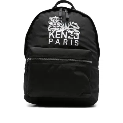 KENZO KENZO BLACK BACKPACKS MEN