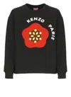 Kenzo Felpa In Cotone Nero  Donna In Black